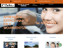 Tablet Screenshot of manejomonaco.info